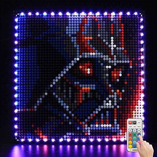 Kit de Iluminación LED para Lego 31200, Kit de Luces Compatible con Lego Art Los Sith (No Incluye Modelo Lego)