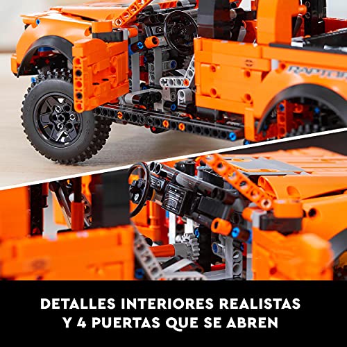 LEGO 42126 Technic Maqueta de Coche para Construir del Ford F-150 Raptor para Adultos, Modelo para Coleccionistas