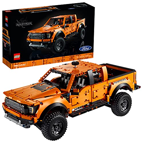 LEGO 42126 Technic Maqueta de Coche para Construir del Ford F-150 Raptor para Adultos, Modelo para Coleccionistas