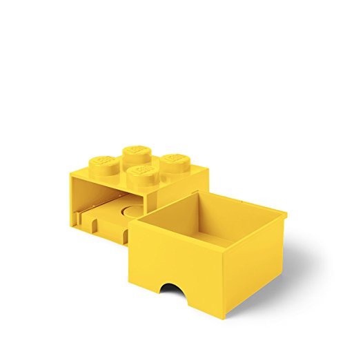 Lego - Cajón de ladrillo (4 unidades), color