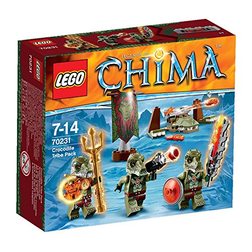 LEGO Legends of Chima - Juguete Chima Pack de la Tribu del cocodrilo (70231)