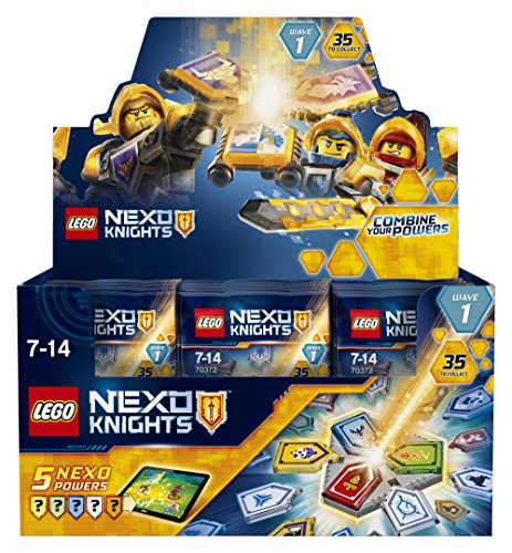 LEGO NEXO KNIGHTS Pack de poderes NEXO, edición 1 - bloques de construcción para niños (edición 1, Multicolor, 5 pieza(s), 7 año(s), 14 año(s))