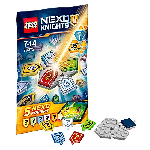 LEGO NEXO KNIGHTS Pack de poderes NEXO, edición 1 - bloques de construcción para niños (edición 1, Multicolor, 5 pieza(s), 7 año(s), 14 año(s))