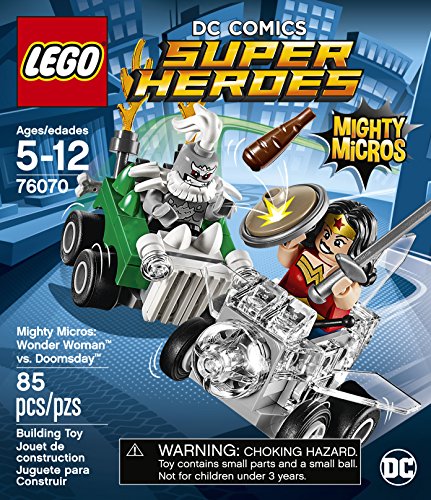 LEGO Super Heroes Mighty Micros: Wonder Woman Vs. Doomsday 76070 Kit de construcción