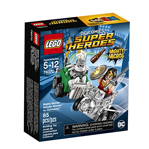 LEGO Super Heroes Mighty Micros: Wonder Woman Vs. Doomsday 76070 Kit de construcción