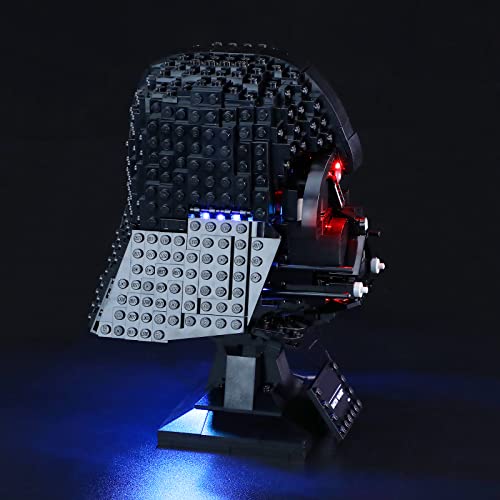 LIGHTAILING Conjunto de Luces Compatible con Lego 75304 Darth Vader™ HelmetModelo de Construcción de Bloques - NO Incluido en el Modelo