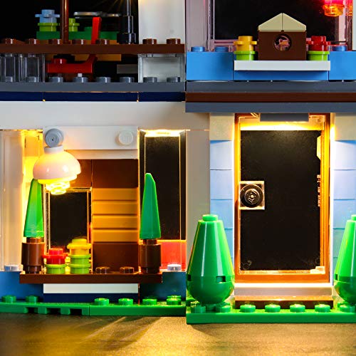 LIGHTAILING Conjunto de Luces (Creator Casa Modular Moderna) Modelo de Construcción de Bloques - Kit de luz LED Compatible con Lego 31068 (NO Incluido en el Modelo)