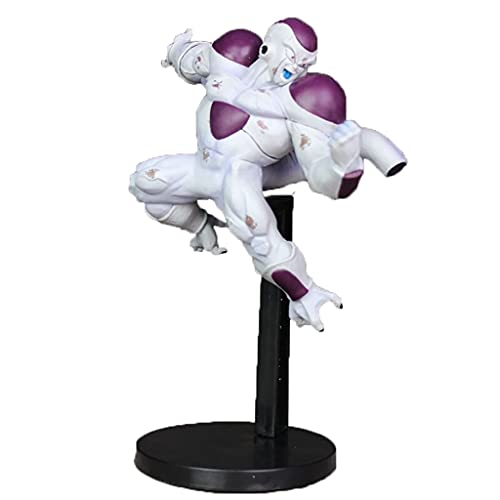 lilongjiao Dragon Ball Z Goku vs Freeza Full Power Ver.Super Saiyan Ultimate Form Frieza Frieza PVC Figura DBZ Goku Vegeta - 8.7 Pulgadas