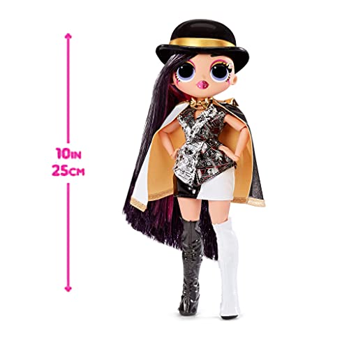 LOL Surprise OMG Movie Magic MS. DIRECT - Muñeca de moda con 25 sorpresas y set de cine/teatro - Serie 1 - Incluye ropa, accesorios y más - Coleccionable - Edad: 4+ años