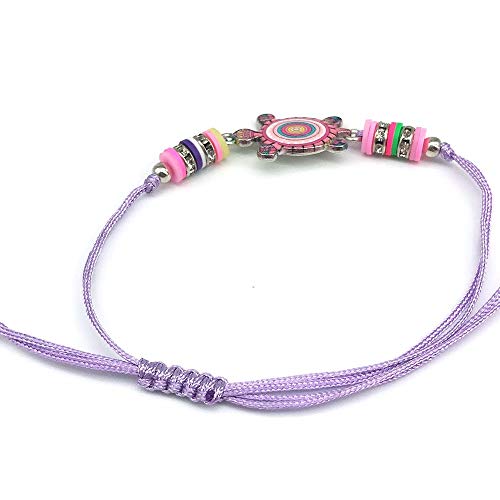 Lrikas 12 Piezas Pulsera Amistad Pulsera Niña Pulsera Unicornio Pulseras de Cuerda Trenzada Brazalete Joyería Niña Regalo de Cumpleaños de Fiesta