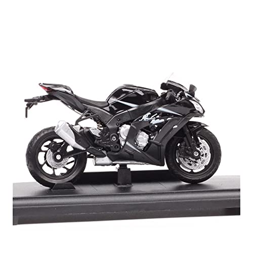 LYJB 1:18 por ka-wasaki for NIN-JA ZX10-RR 2017 Racing Motorcycle Diecasts & Toy Vehicles Modelo Sports Bike for niños Regalos Adornos Decoración Modelo de Motocicleta