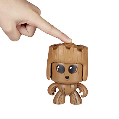 Marvel Classic- Mighty Muggs Figura coleccionable de Marvel, Groot, Color marrón (Hasbro E2166EU4) , color/modelo surtido