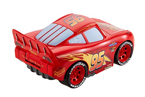 Mattel Disney Cars-Vehículo Turbocarreras Rayo Mcqueen, coches de juguetes niños +3 años, multicolor FYX40 , color/modelo surtido