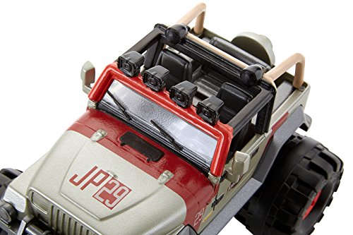 Mattel FMY49 Metal vehículo de juguete - Vehículos de juguete (Multicolor, Coche, Metal, Matchbox Jurassic World, 93 Jeep Wrangler, 3 año(s))