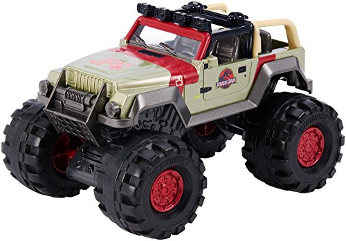 Mattel FMY49 Metal vehículo de juguete - Vehículos de juguete (Multicolor, Coche, Metal, Matchbox Jurassic World, 93 Jeep Wrangler, 3 año(s))