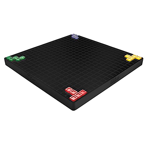 Mattel Games-GXV91 Mesa UNO Blokus Shuffle Inspirada en Juego de Cartas, Juguete para niños +7 años, Multicolor (GXV91)