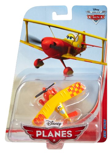 Mattel - Planes Diecast Cars Chinese Racer, Color Sun Wing, BDB87.