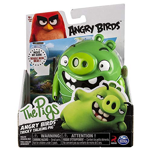 Mentor Interactive Conjunto de 2 Personajes de Angry Birds: Pigs y Bomb.