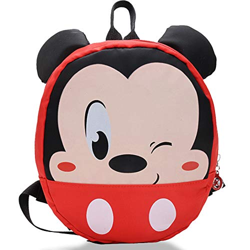 Mochila Infantil Mickey - WENTS Mochilas Escolares Material Escolar para Niñas Mochila Infantil con Mickey Mouse Minnie Mous Gran Capacidad Regalos para Niños