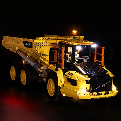 MOEGEN Juego de iluminación LED para remolcador Lego Technic 6 x 6 Volvo, juego de iluminación compatible con modelo Lego 42114 (no incluye modelo Lego) – Versión clásica