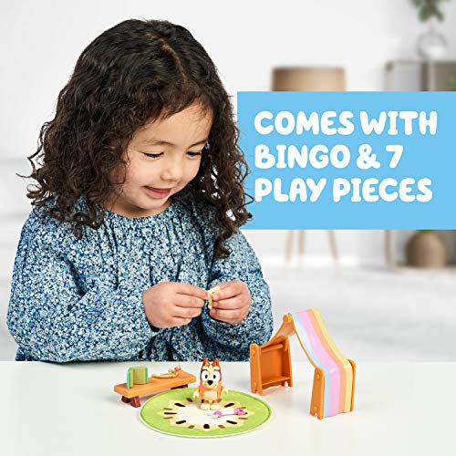 Moose Toys Bluey Playroom Action Figure Playset | Includes Bingo