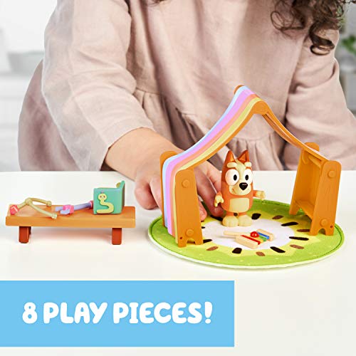 Moose Toys Bluey Playroom Action Figure Playset | Includes Bingo