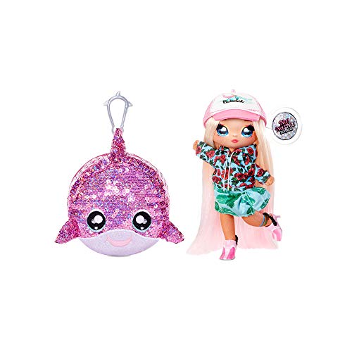 Na! Na! Na! Surprise 2 en 1 Pom Doll Bolsa de Purpurina y muñeca de 20 cm con Ropa y Zapatos. 6 Diferentes. Surtidos. 1 Personaje según existencias 572350EUCGR