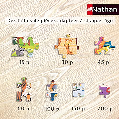 Nathan- Puzzle 100 pièces-Pikachu et Les Pokémon Puzle Infantil, Color (Ravensburger 4005556867745)