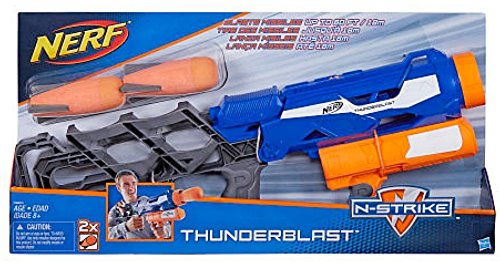 Nerf - Lanzadardos Elite Thunderblast (Hasbro A9604EU4)