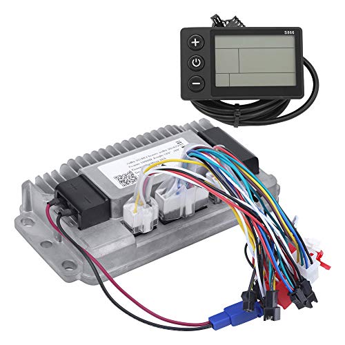 Nikou Controlador sin escobillas - 36/48V 1000W Triciclos eléctricos Controlador sinusoide sin escobillas de 3 Modos Instrumento LCD Conjunto de Alta eficiencia