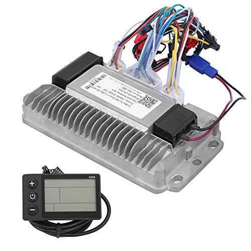 Nikou Controlador sin escobillas - 36/48V 1000W Triciclos eléctricos Controlador sinusoide sin escobillas de 3 Modos Instrumento LCD Conjunto de Alta eficiencia