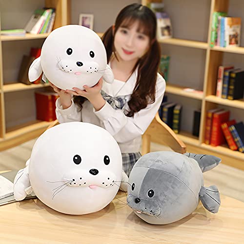 Oismys Sello de Berenjena muñeco de Peluche Sello de Felpa Personaje de Anime Demonio Castillo Derby Akuma Oso Lindo muñeco de Peluche Regalo para Amigos y niños