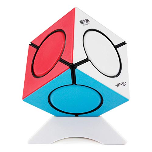 OJIN MO Fang GE Fangyuan Skewb Irregular Six Spot Cube Puzzle Mofangge fangyuan Cube Skewb Puzzle Cube con un trípode de Cubo (Sin Etiqueta)