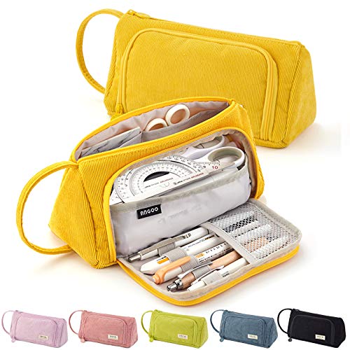 ONCCI Estuche Escolar grande para Lapices, grande Estuche de Papelería,Bolsa de Lapices,Estuche Escolar grande Adolescentes