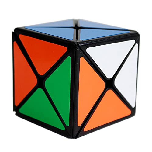 Oostifun Gobus Sengso Shengshou Dino Cube Legend 8 Axis X Magic Cube Dino Skew Irregular Puzzle Cube Negro