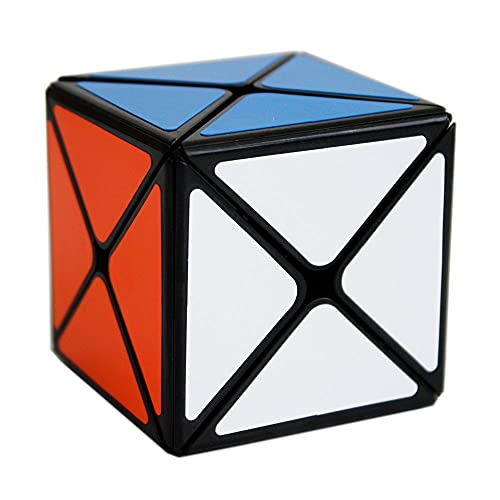 Oostifun Gobus Sengso Shengshou Dino Cube Legend 8 Axis X Magic Cube Dino Skew Irregular Puzzle Cube Negro