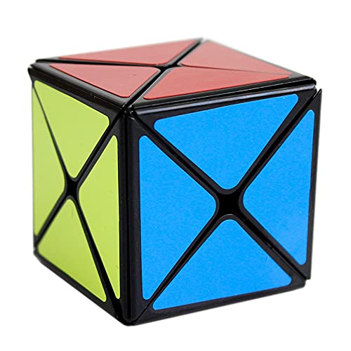 Oostifun Gobus Sengso Shengshou Dino Cube Legend 8 Axis X Magic Cube Dino Skew Irregular Puzzle Cube Negro