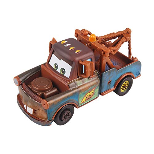 OYZK Pixar Cars 2 3 Juguetes Regalo de cumpleaños Rayo Mcqueen Juguete for niños Jackson tormenta Mack Truck tío uno y Cincuenta y Cinco Diecast Modelo de Coche (Color : Mater)