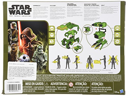 Pack Missión figuras con accesorios Star Wars El Despertar de la Fuerza