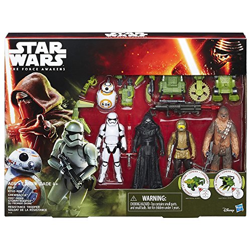 Pack Missión figuras con accesorios Star Wars El Despertar de la Fuerza