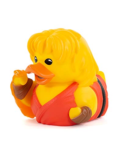 Pato de baño coleccionable - Figura Tubbz Street Fighter - Figura Ken│Figura coleccionable Street Fighter - Producto con licencia oficial