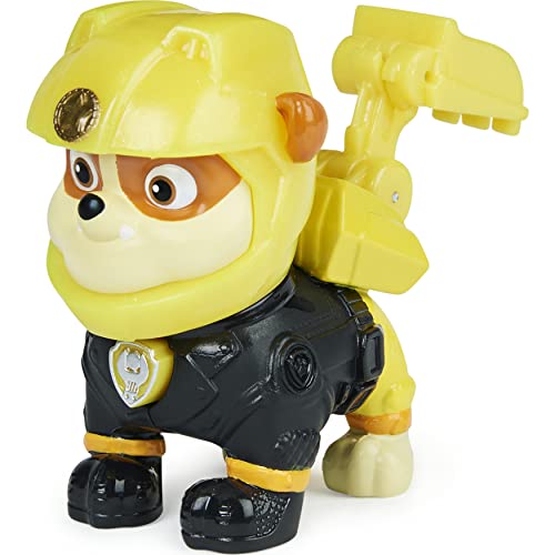 Paw PATROL-6059490 Figura Coleccionable de Ruben Moto Pups con Insignia de policía, para niños a Partir de 3 años, Multicolor (Spin Master 6059490)