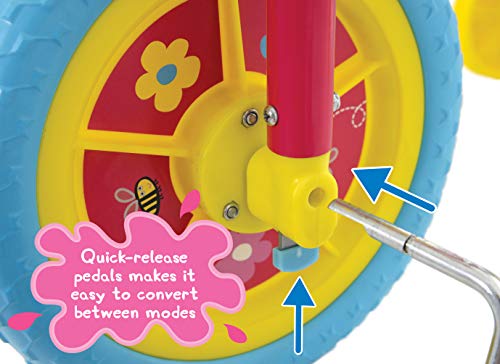 Peppa Pig M004176 2in1 - Entrenamiento para bicicleta, 25,4 cm, multicolor