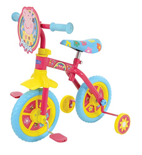 Peppa Pig M004176 2in1 - Entrenamiento para bicicleta, 25,4 cm, multicolor