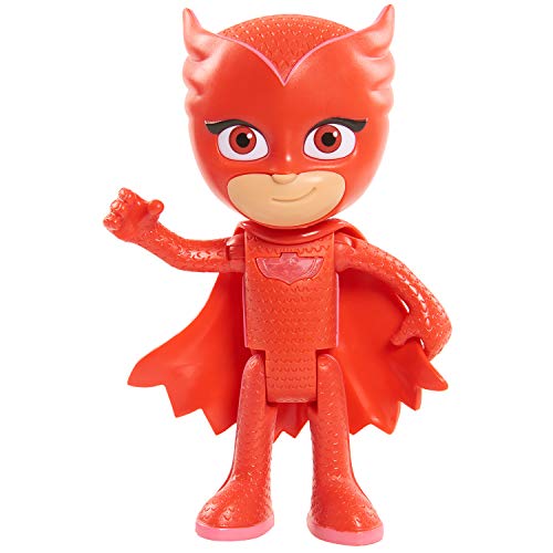 PJ Masks- Buhíta Súper Figura con Voz, Color Rojo (Bandai 24857)