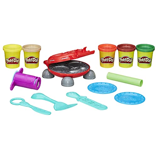 Play-Doh Kitchen Creations Barbacoa para hamburguesas, a partir de 3 años