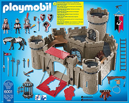 PLAYMOBIL Caballeros - Playset Castillo (6001)