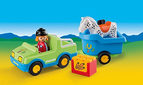 PLAYMOBIL - Coche con Remolque (69580)