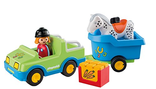 PLAYMOBIL - Coche con Remolque (69580)