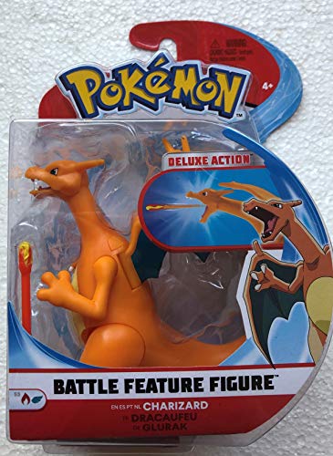 PokéMoN Action Figura de Charizard, 12 cm 95132